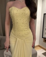 فستان بيسو ليموني