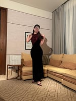 فستان نولا اسود