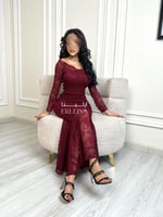 فستان جنين عودي