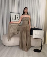 فستان لافيلا رملي