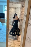 فستان اسود شانطون