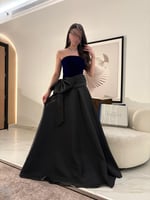 فستان كاف نيلي نص