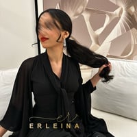 فستان مزنه اسود