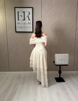 فستان نهى اوف وايت