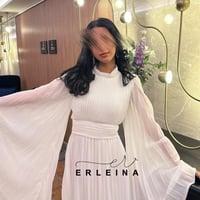 فستان ايلان ابيض