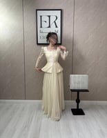 فستان طقم دانتيل