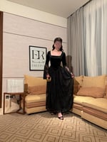 فستان اريلا اسود