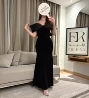 فستان نوفي اسود