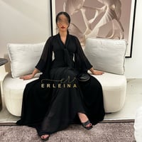 فستان مزنه اسود