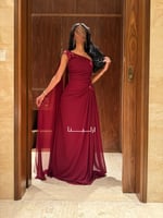 فستان فلي عودي