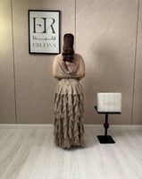 فستان مروج رملي