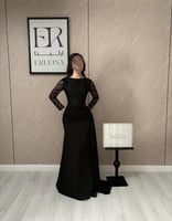 فستان نجد اسود