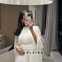 فستان ايلان ابيض