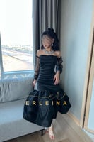 فستان اسود شانطون