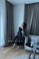 فستان اسود شانطون