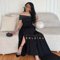 فستان جواهر اسود