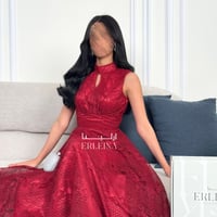 فستان دانتيل عودي