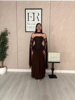 فستان رهف بني