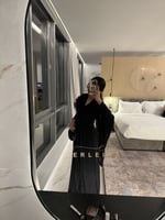 فستان مزنه اسود