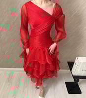 فستان مجد احمر