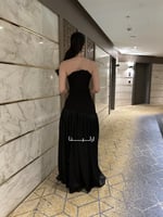 فستان لوبا اسود