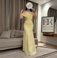 فستان رايز ليموني