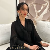 فستان مزنه اسود