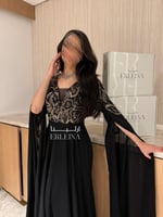 فستان رلى اسود