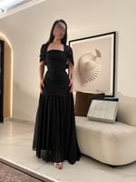 فستان سكليب اسود