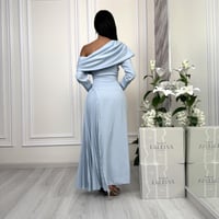 فستان راقي سماوي