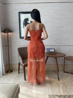 فستان اورنجي