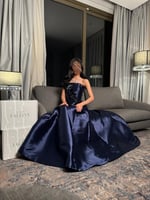 فستان ديم كحلي