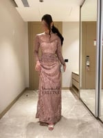 فستان ليان لحمي