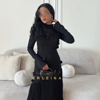 فستان يوسي اسود