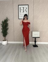 فستان نبض احمر