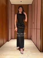 فستان وفاء اسود