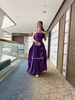 فستان لامو بنفسجي