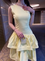 فستان مريم اصفر