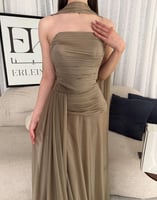 فستان لومي رملي