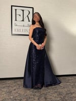 فستان ملوكة كحلي