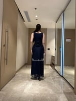 فستان نيلان كحلي