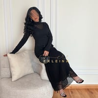 فستان يوسي اسود