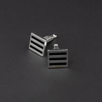 كبك رجالي فضة منحوت