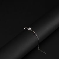 اسوارة فضة نسائي مع تصميم النجمة الفاخرة