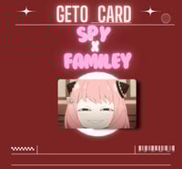 CARD ANYA FORGER - بطاقة انيا فورجر