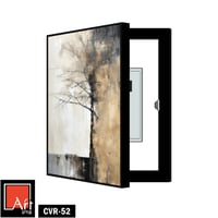 CVR52 لوحة شجرة تجريدية مع خزانة