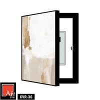 CVR36 لوحة خزانة مخفية بلمسات ذهبية