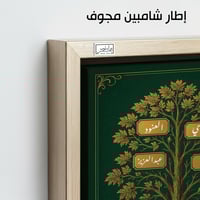 TR21 لوحة شجرة العائلة، فخامة، لمسة كلاسيكية.