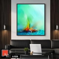 A926 لوحة تجريدية عصرية تتميز بمزيج رائع من الألوا...