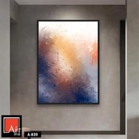 A839 لوحة تجريدية ساحرة بألوان مائية ناعمة، تظهر ف...